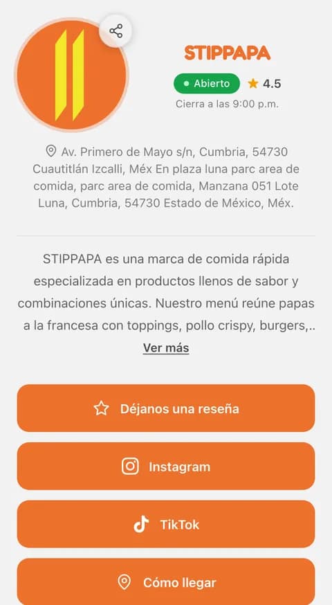 Página de STIPPAPA en Cetilia